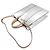 Louis Vuitton Mirror Bolsa Plana Prata - vista 5