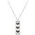 Tiffany & Co Triple Heart Bar Silberkette
