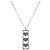 Tiffany & Co Triple Heart Bar Silberkette - Ansicht 2