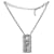 Dior Bracciale in argento a placche cubiche