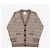 Fendi Cardigan in jacquard per bambini AOBG Multicolore - vista 2
