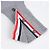 Thom Browne Gestreifter Wollcardigan Silber - Ansicht 13