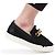 Giuseppe Zanotti Slip-On con cadena dorada NERO Roja