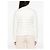 Moncler Tricot Strick-Steppcardigan Jacke Silber - Ansicht 5