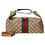 Gucci Borsa Vanity Medium con manico superiore Marrone - vista 5