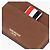 Thom Browne Soft Calf Leather Three-Stripe Tab Card Holder Red - view 6