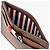 Thom Browne Soft Calf Leather Three-Stripe Tab Card Holder Red - view 8