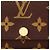 Louis Vuitton Portachiavi Monogram Nero - vista 12