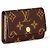 Louis Vuitton Portachiavi Monogram Nero - vista 2