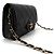 Chanel Mini borsa crossbody WOC in pelle d'agnello trapuntata a diamante (chip interno) Multicolore - vista 5