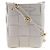 Bottega Veneta Mini Borsa Secchiello Intrecciato Bianco