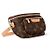 Louis Vuitton Mini Borsa a Vita Monogram Canvas Nero - vista 2