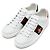Gucci Sneakers da donna Ace Bee ricamate Argento