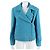 Chanel Tweed-Jacke Blau