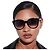 Tom Ford Gafas de sol OLIVIA Black Acetate Round Roja