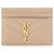 Saint Laurent Monogram Kartenetui Orange Stoff - Ansicht 2