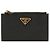 Prada Kartenetui aus Saffiano-Leder stamp: QHH