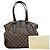 Louis Vuitton Borsa a tracolla Damier Verona MM Ebene Canvas Tote Bag Multicolore