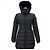 Moncler Abrigo largo de plumón Chalford Negro - vista 3
