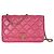 Chanel Coco Love Heart Turnlock WOC Pink Rosa