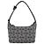 Loewe Borsa Cubi Anagram in jacquard e vitello Small Navy Black Blu
