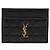 Saint Laurent Tarjetero Monogram Matelassé Cassandra Negro - vista 3