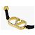 Valentino Bracciale Garavani Logo in cotone da donna RLV EDM Multicolore - vista 5