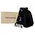 Stola Louis Vuitton in cashmere nero e pelliccia di volpe - vista 2