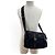 Borsa a tracolla Prada 1BD953 in Re-Nylon con placca logo triangolare Nero - vista 3