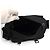 Borsa a tracolla Prada 1BD953 in Re-Nylon con placca logo triangolare Nero - vista 7