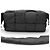 Borsa a tracolla Bottega Veneta Nylon Intrecciato Padded Tech Cassette Nero - vista 4