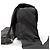 Borsa a tracolla Bottega Veneta Nylon Intrecciato Padded Tech Cassette Nero - vista 5