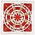 Foulard Hermès Paris Qui Roule 100% seta Bianco Rosso