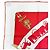 Foulard Hermès Paris Qui Roule 100% seta Bianco Rosso - vista 4