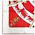 Foulard Hermès Paris Qui Roule 100% seta Bianco Rosso - vista 6