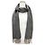 Stola lunga in cashmere marrone Chanel G18 - vista 2