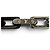 Bracciale a catena Monogram Louis Vuitton Nero Argento - vista 4