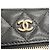 Borsa telefono Chanel Matelassé Caviar Skin Vanity Nero - vista 11