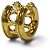 Orecchini Earcuff Bottega Veneta Oro D'oro