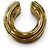 Orecchini Earcuff Bottega Veneta Oro D'oro - vista 3