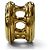 Orecchini Earcuff Bottega Veneta Oro D'oro - vista 5