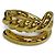 Anello Twist Band in oro Bottega Veneta