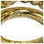 Anello Twist Band in oro Bottega Veneta - vista 6