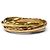 Cartier Trinity Small Band Ring Silber Golden - Ansicht 4