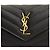 Saint Laurent Cartera Monogram para mujer Negro - vista 9