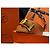 Hermès Gold Classic Black Orange Wendelgürtel Mehrfarben - Ansicht 3