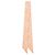 Burberry Skinny Scarf in seta Vintage a quadri invertiti Large Pesca