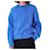 Off White Mohair Pullover Blau Herren  - Ansicht 1