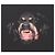 Givenchy Clutch in pelle stampata Rottweiler Nero - vista 5