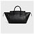 Céline Celine Small New Luggage Surplus Shiny Lambskin Nero - vista 13
